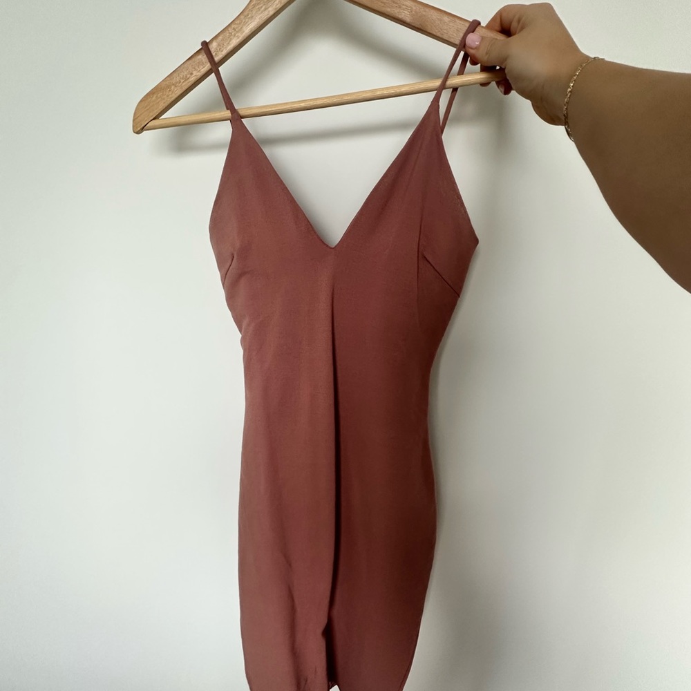 Chic Mauve Slip Dress